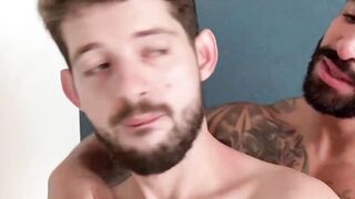 LatinoJuice.com - Positioning myself on top of lustful Rob Campos to drill his hole