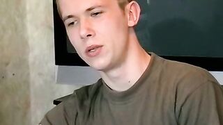 Softcore uncut cock jerking and smoking in the living room by horny Maxim