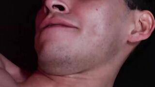 I helped my sexy dancer step nephew Aaron Perez stretch his booty hole