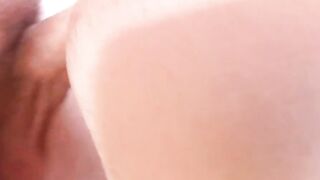 Man with wig has homosexual sex into high heels