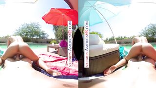 Spend the 4th of July with Nicole Aniston outdoor ride your long thick cock