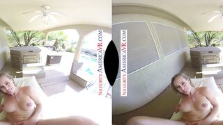 Spend the 4th of July with Nicole Aniston outdoor ride your long thick cock