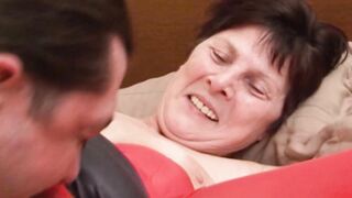Bushy mature chubby old lady is and wants sex