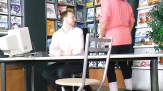 German old milf goes to job interview and gets banged!