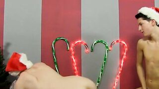 Sexy Benjamin Riley gifted his stiff cock to his gorgeous lover