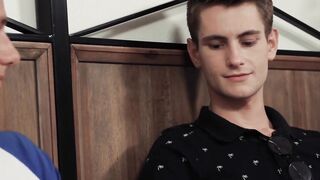 DisruptiveMovie.com - Justin Matthews fills Trevor Harris' tight hole with his huge l