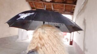 Normal German persuaded to have sex scene on the street