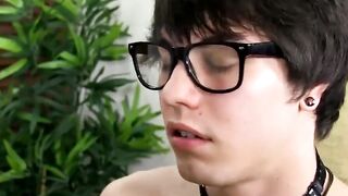 RawTwinkys.com - Geeky twinks Scott and Skyler enjoy their big horny dicks together