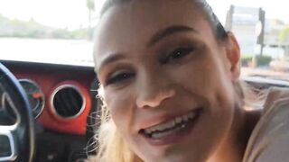 Teen Chloe Rose slobbers all over daddy Charles Deras and ends up fucking him