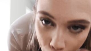 Teen Chloe Rose slobbers all over daddy Charles Deras and ends up fucking him
