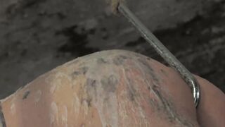Sexy submissive dude Luca Zavat needs to drain his massive meat