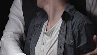 DisposedBoys.com - Young Noah White shoots massive load while getting rammed by horny
