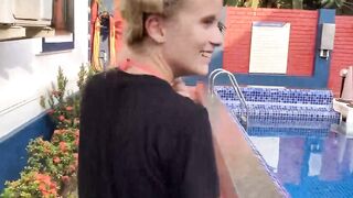 Blonde Lolipop Gets Soak - Lolipop  Mark Pirson