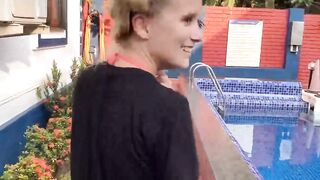 Blonde Lolipop Gets Soak - Lolipop  Mark Pirson two