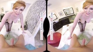 Masseuse Lauren Phillips spreads her legs bends over ride on your dick and fucks you in elation at The Spa