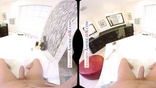 Masseuse Lauren Phillips spreads her legs bends over ride on your dick and fucks you in elation at The Spa