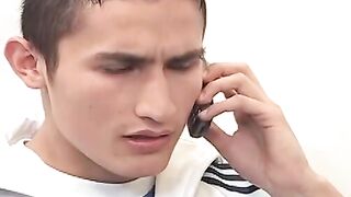 Junior is rock hard and ready to anal fuck his lusty friend