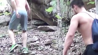 Recruits are having raw doggy style pounding outdoor