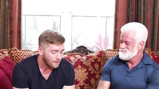 HotFamilyPorn.com - Scott Riley gets passionate rimming from horny stepdad