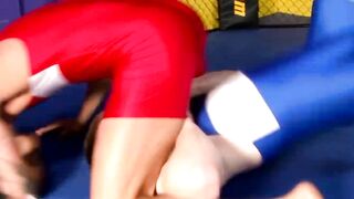 Tyler Torro and Rick McCoy wrestle and bareback fuck