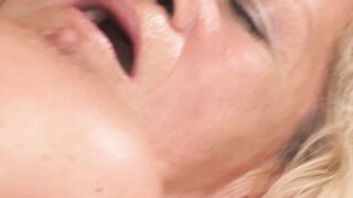 Mature bushy ugly old lady wants sex into nylons