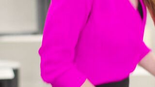 Kira Noir makes lesbian Jade Baker lick her before scissoring