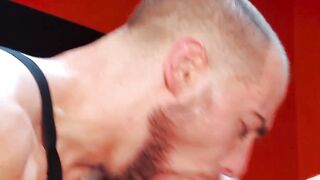 RagingXXX.com - Leather-loving jocks in a hardcore fuck after oral play