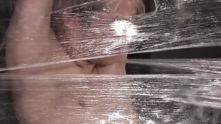 Master devises contraption to pull on his sub and his dick
