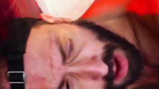 InfernoDungeon.com - Leather-gloved guy intensely fists another dude's hungry hole