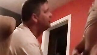 Mature homo Joe seduces young amateurs for blowjob and anal