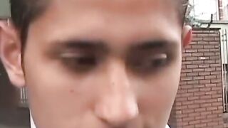 Hung latino twink ass bangs his friend and makes him cum