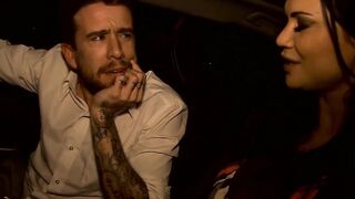 Kinky dark haired meets a fat cock