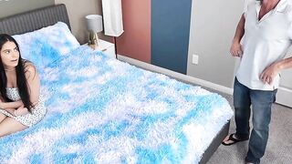 Step-Daughter Caught Masturbating