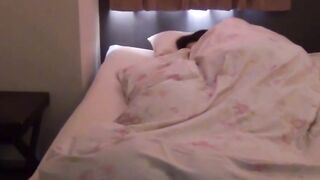 Japanese beauty has her pussy touched by voyeur
