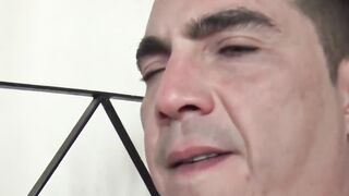 For the first time a hot straight Latino jock rides a big cock
