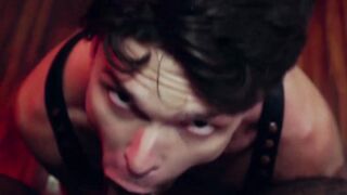 Busty Micah Martinez serves his raging fist to handsome Devin Francos smooth ass