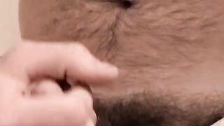 Horny straight stud Maxxx Pound released his load after a softcore jerking and smokin