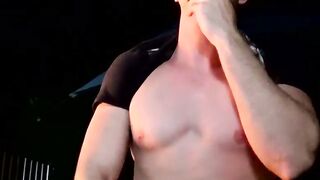 Smoker Mason Lear found pleasure after a sensual cock stroking