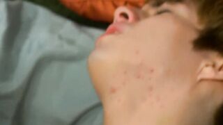 I filled the twink boy Kyler Moss hole with my huge throbbing cock
