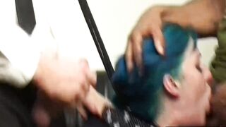 PascalsVideo.com - Naughty babe Alexxa Vice takes on two raging boners at once