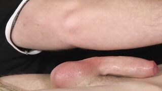 Young Taylor Mason has his cock dripping with precum and smeared with lube