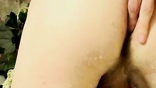 Hardcore throatfucking Ayden James in a smoky fog