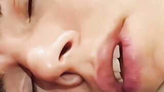 Nasty MILF gets banged! on the table