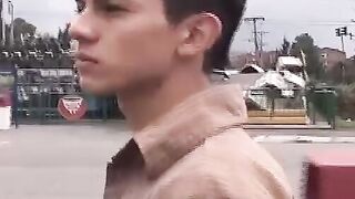 Dudes exchange blowjobs and sixty nine before anal fucking