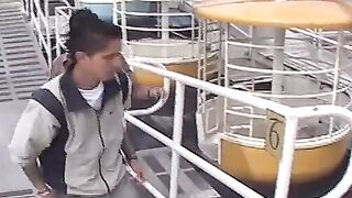 Dudes exchange blowjobs and sixty nine before anal fucking