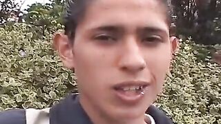 Dudes exchange blowjobs and sixty nine before anal fucking