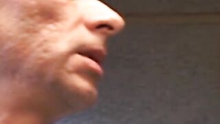 David is becoming accustomed to prison life by sucking cock