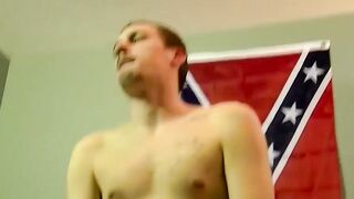 Brian filled Blazes mouth with cum after hardcore bareback