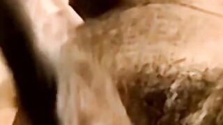 Black amateur strips naked and jerks off his cock solo