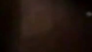 Black amateur strips naked and jerks off his cock solo
